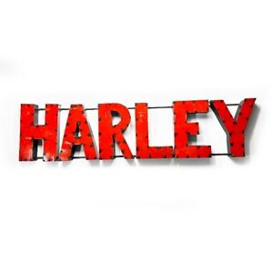 42" Metal Harley Wall Sign Garage Man Cave Store‎ Display Davidson Motorcycle